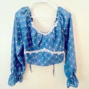 Milk and Honey NWT flowy blouse